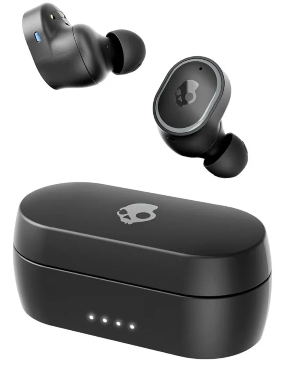 Skullcandy True Wireless Earbuds in Black with Charging Case